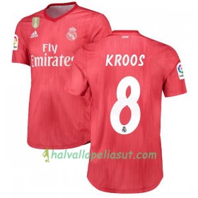 Jalkapallo Pelipaidat Real Madrid KROOS 8 3 Paita 2018-2019 Lyhythihainen